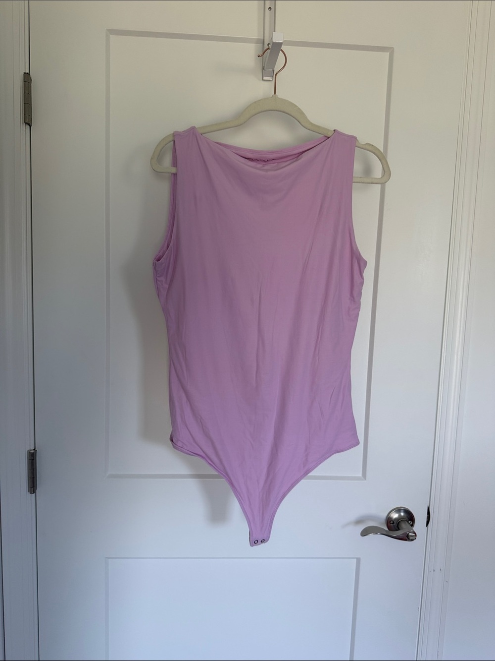 Light Pink Sleeveless Bodysuit